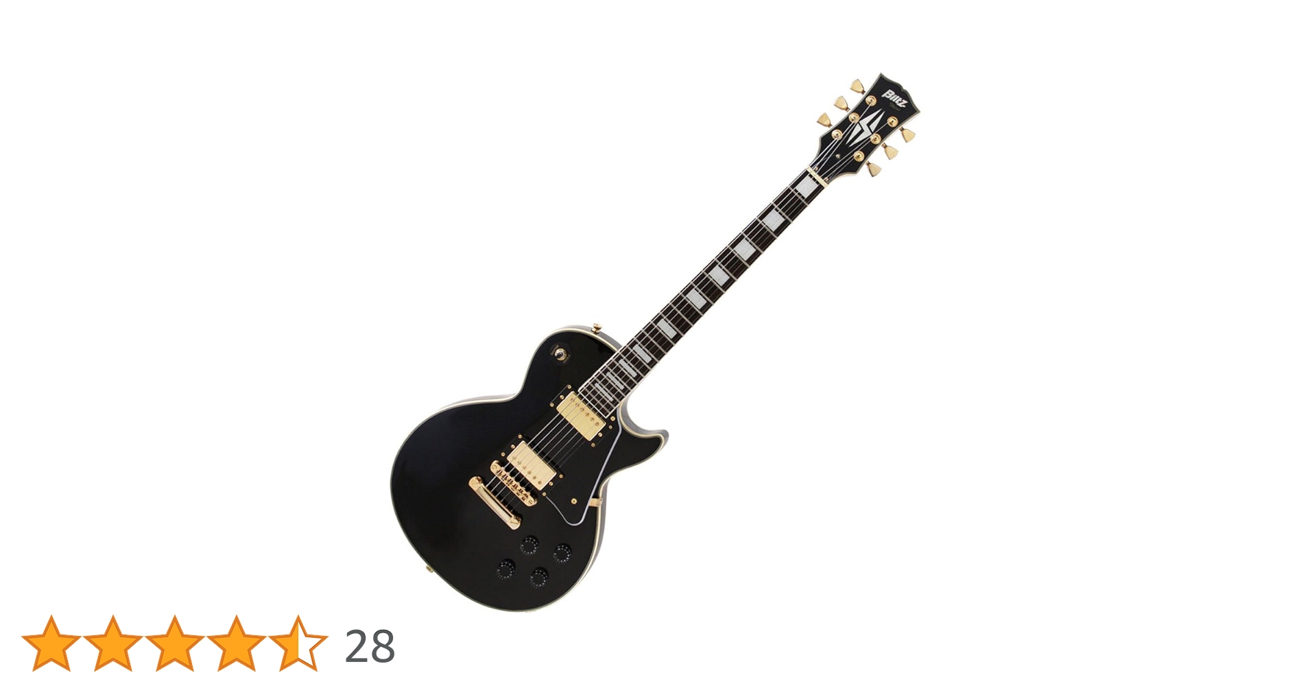 Blitz エレキギター ブラック ギターケース付き Amazon | Blitz ブリッツ エレキギター SGタイプ ブラック ソフト